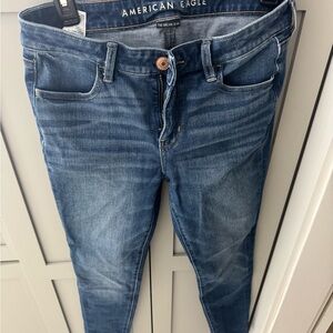 American Eagle Outfitters Women's Blue Jeans